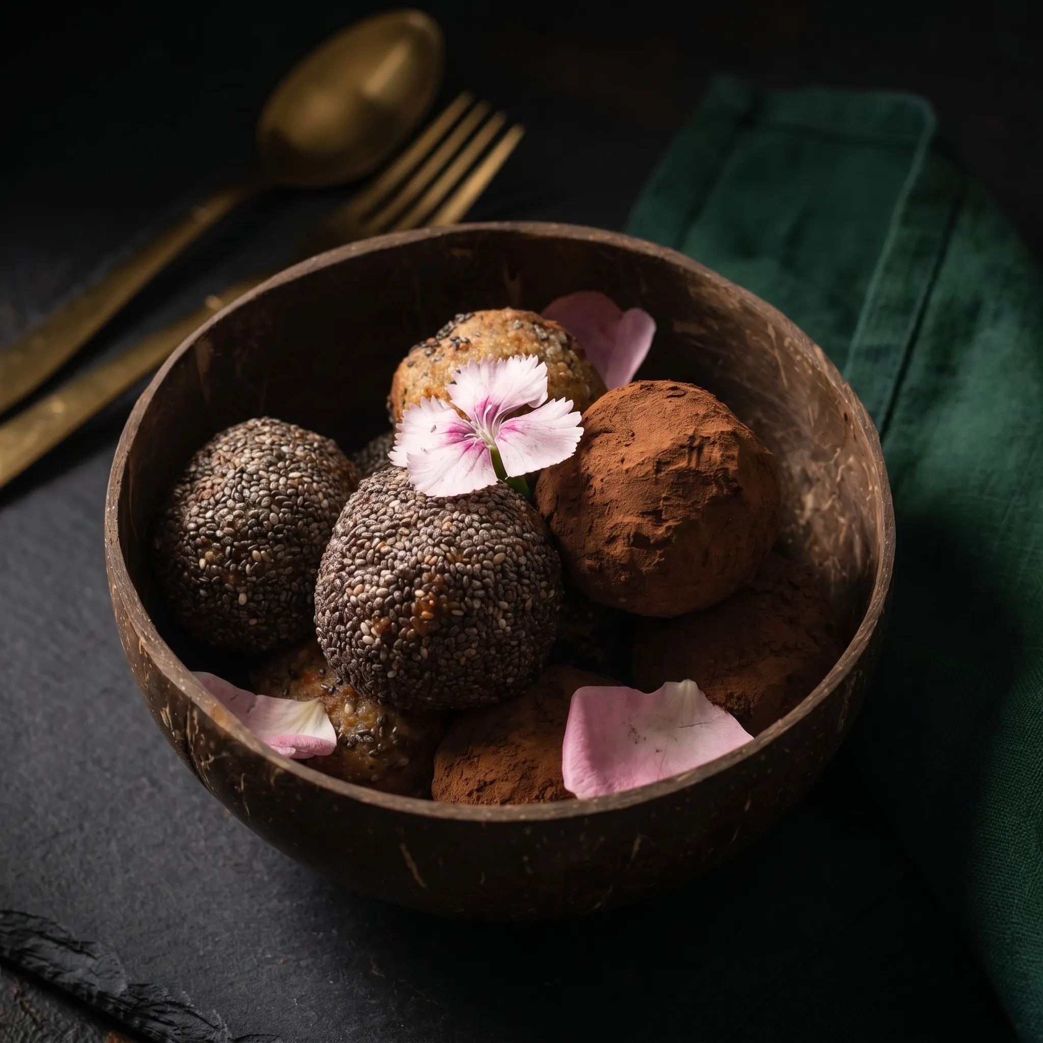 A plant-based dessert from Grow Vegan Home Cafe