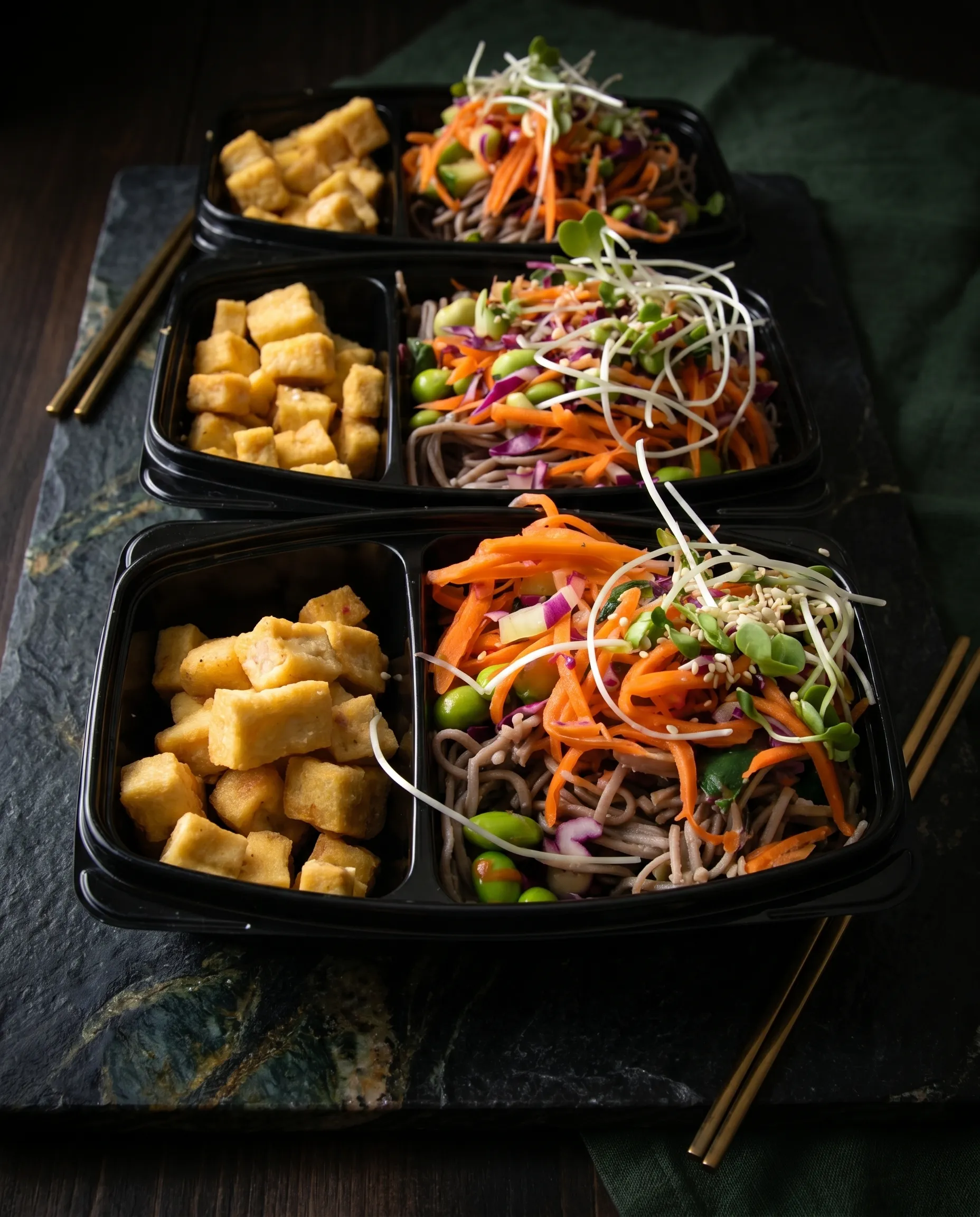 A plant-based dish from Grow Vegan Home Cafe
