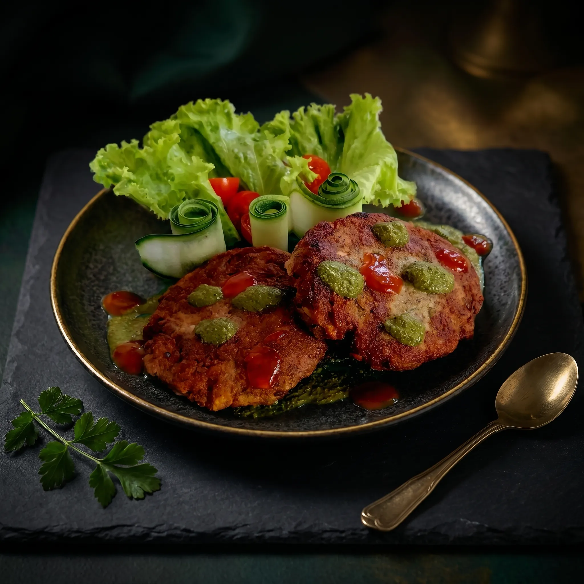 A plant-based dish from Grow Vegan Home Cafe