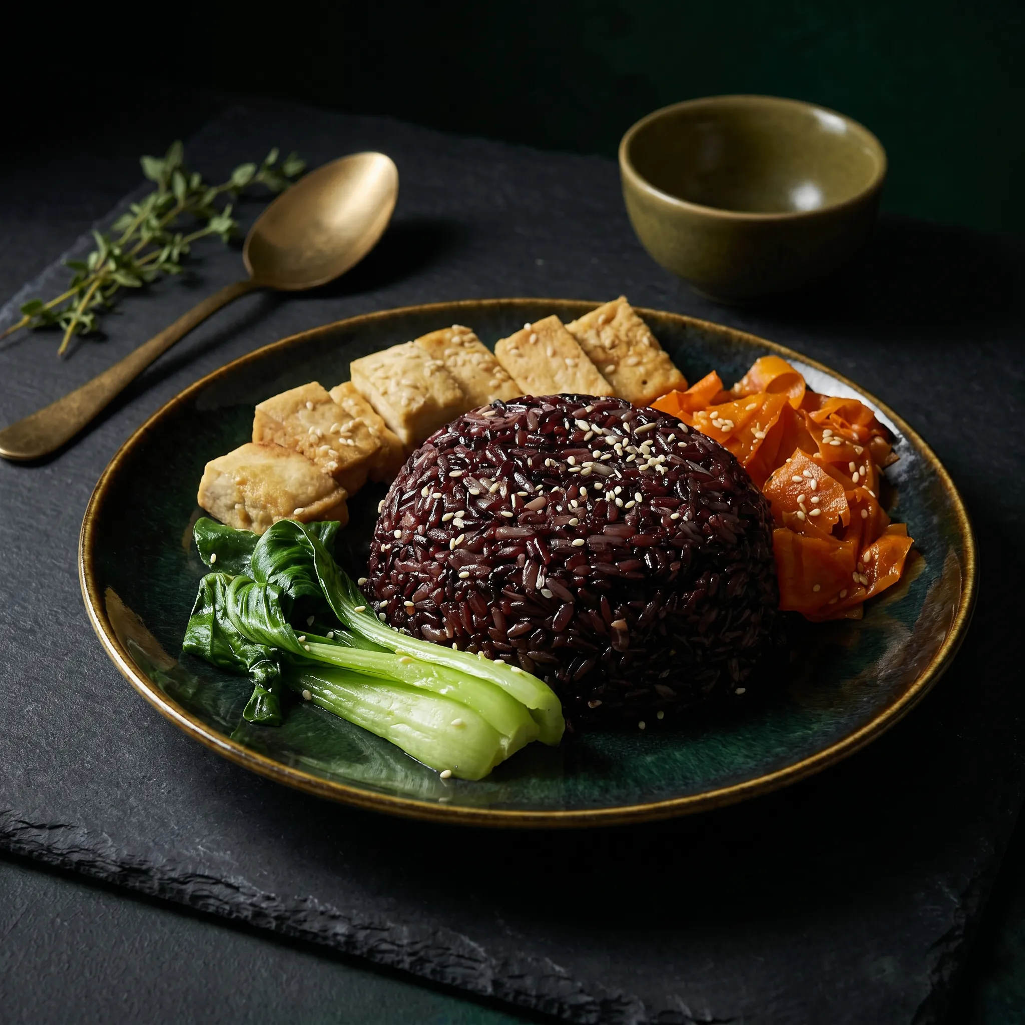 A plant-based dish from Grow Vegan Home Cafe