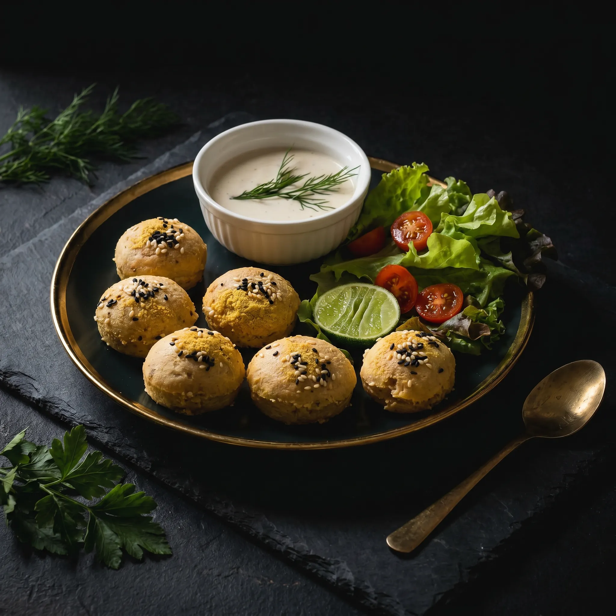 A plant-based dish from Grow Vegan Home Cafe