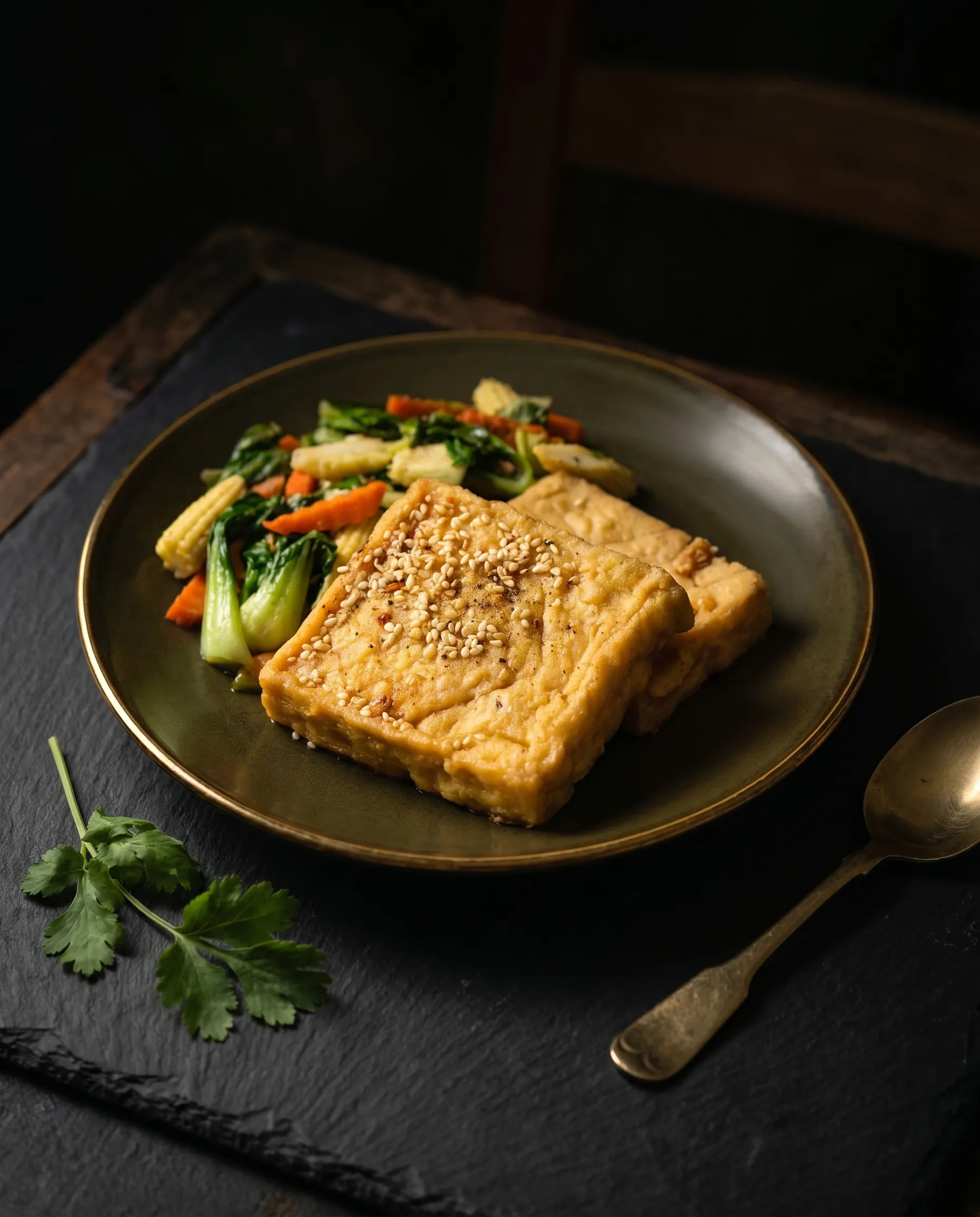 A plant-based dish from Grow Vegan Home Cafe