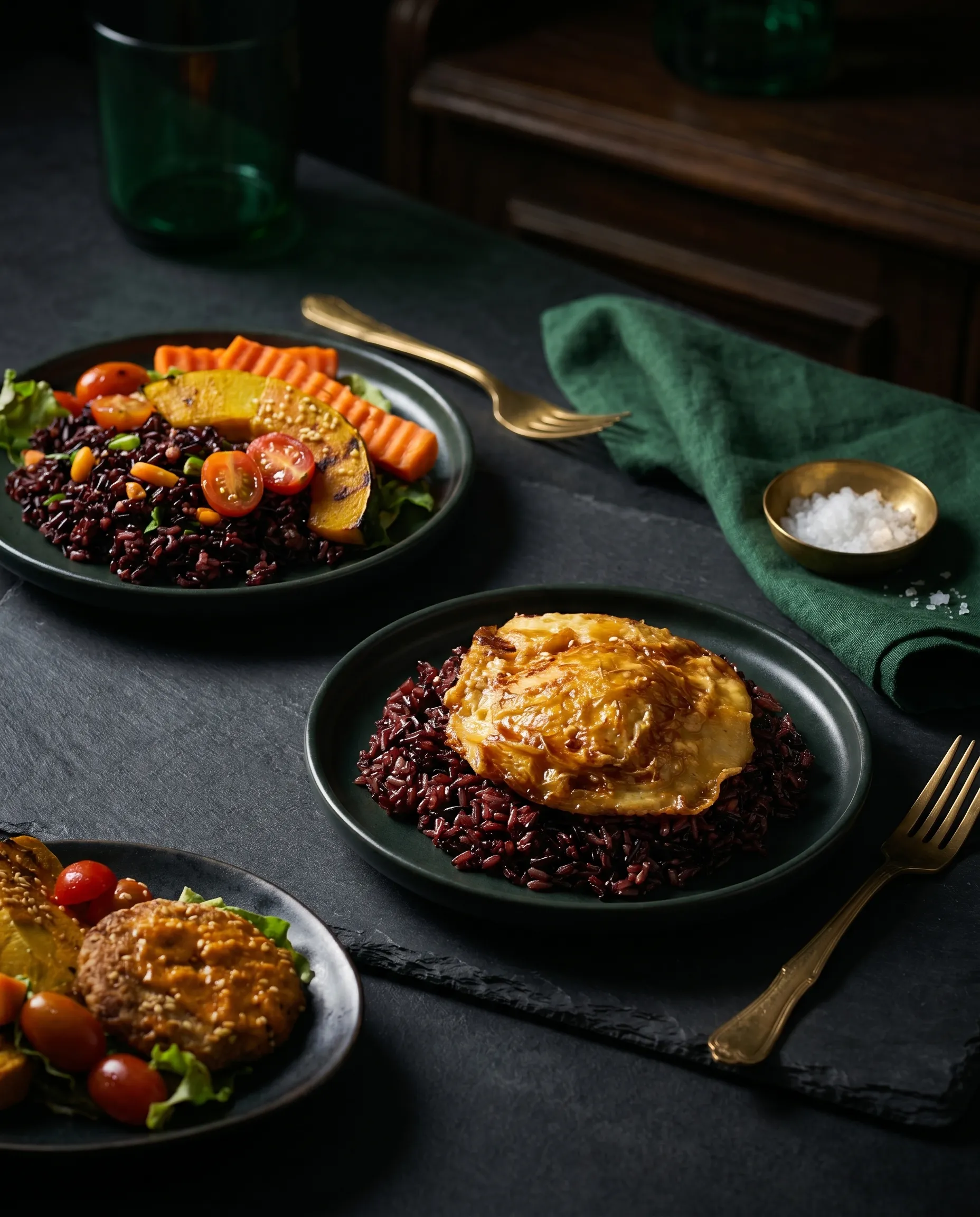 A plant-based dish from Grow Vegan Home Cafe