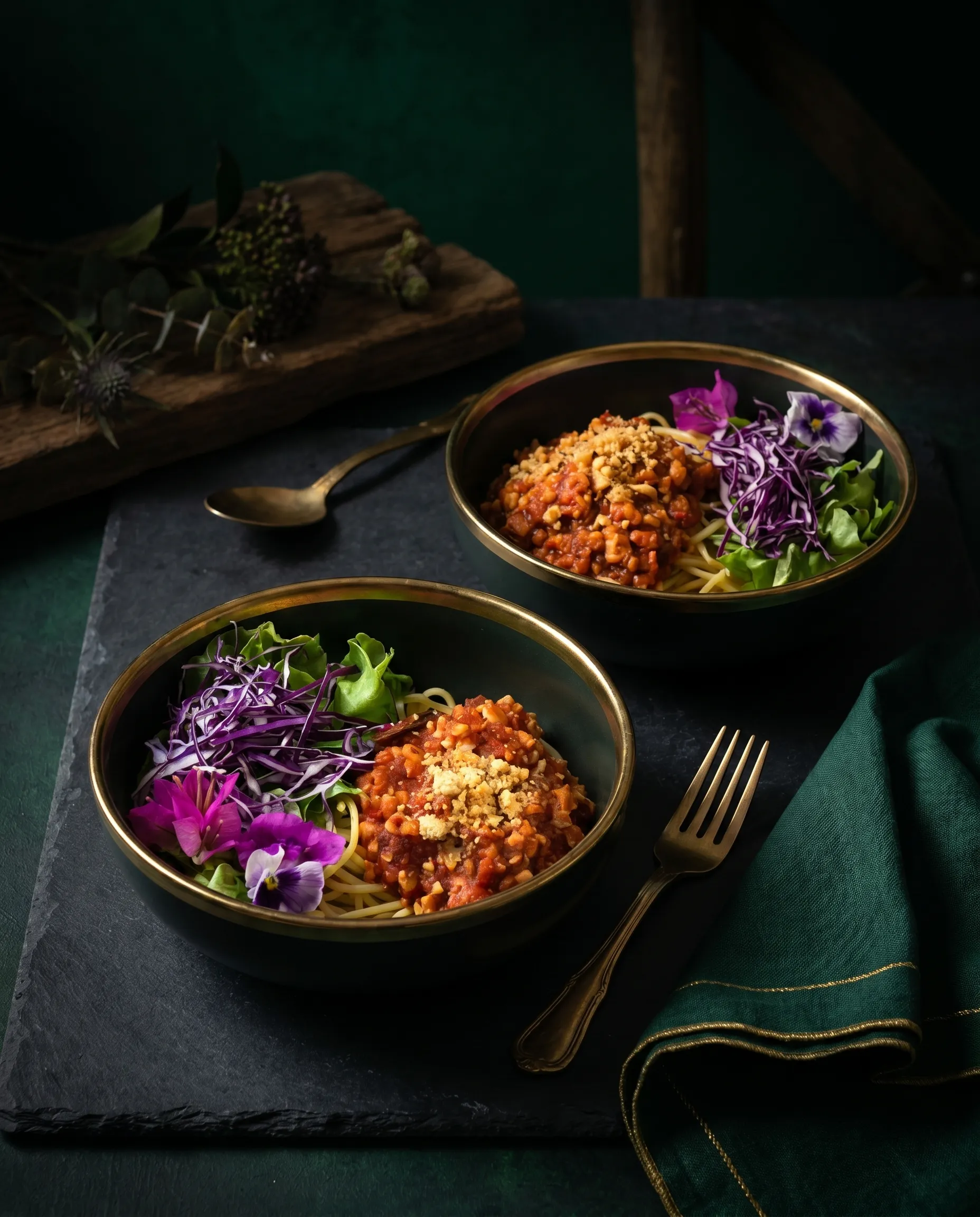 A plant-based dish from Grow Vegan Home Cafe