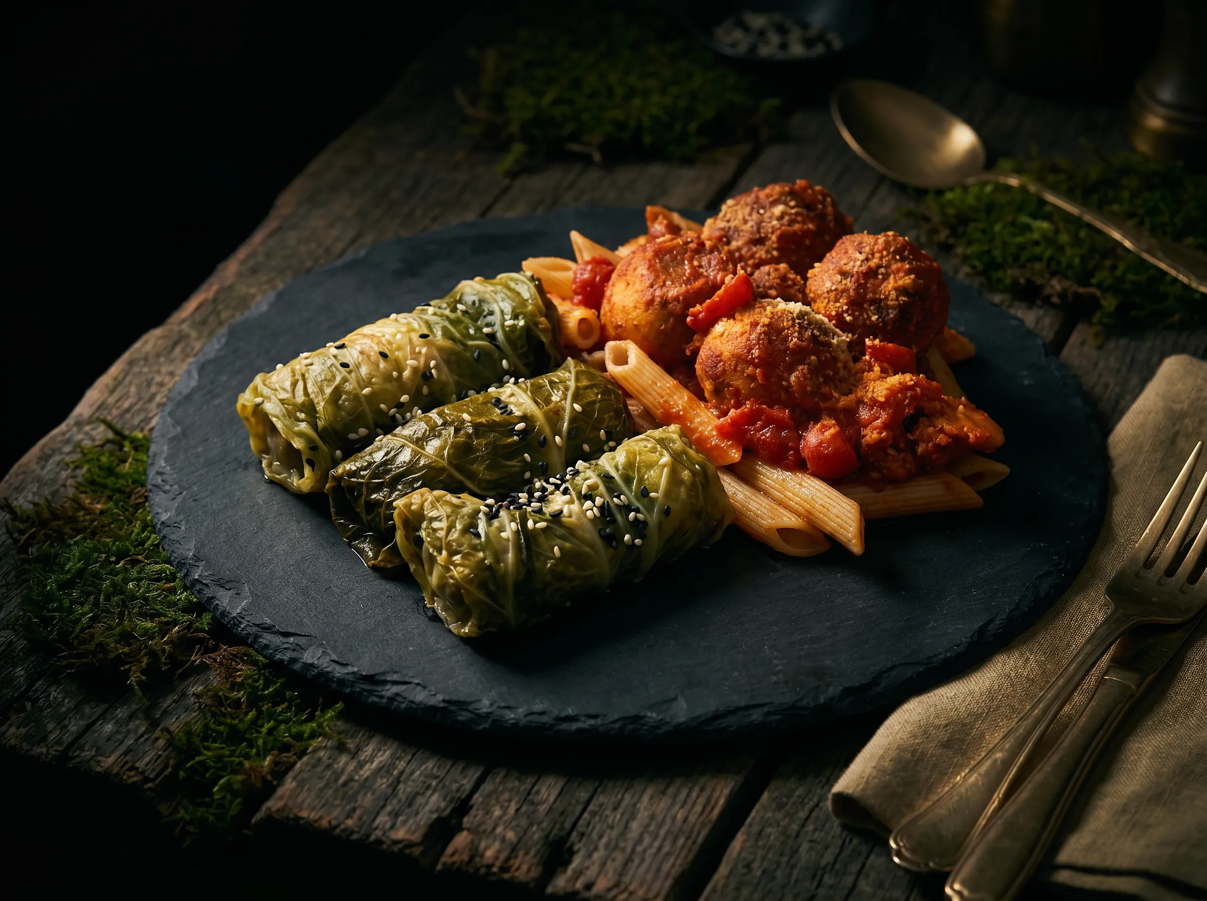 A plant-based dish from Grow Vegan Home Cafe